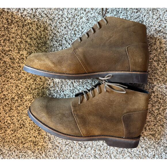Nisolo Day Tripper Chukka Boot - Waxed Brown Suede / Leather - Men 8.5 /Women 10 - Picture 12 of 14